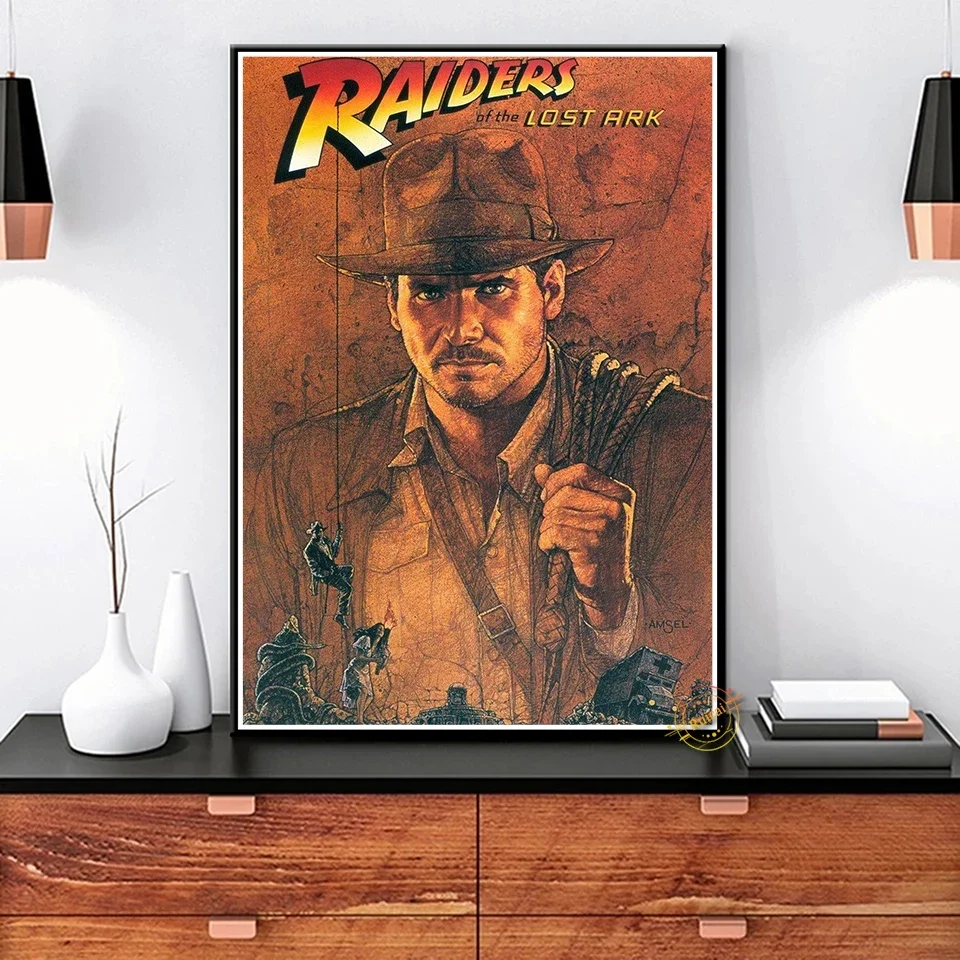 غزاة السفينة المفقودة المشارك الفيلم الكلاسيكي الرسم على لوحات القماش الجدارية الحديثة لغرفة بار ديكور #6