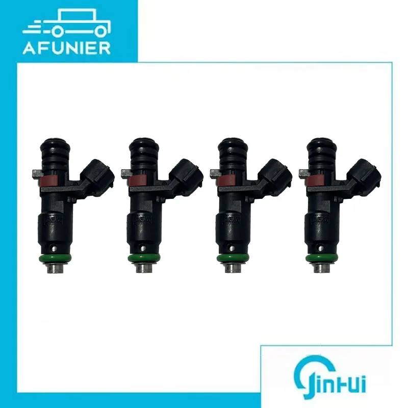 Boquilla de inyector de combustible de 4 Uds para Volkswagen Jetta Beetle Golf 2.0L OE No. :06A906031CK