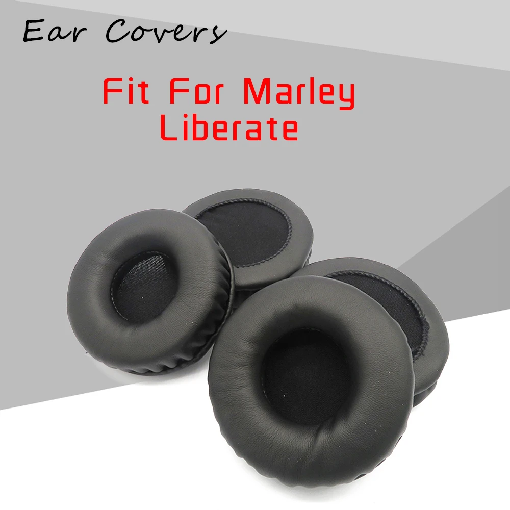 Ear Pads For Marley Liberate Headphone Earpads Replacement Headset Ear Pad PU Leather Sponge Foam