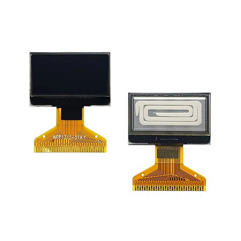 0.96-inch OLED 12864 LCD screen 30pin soldering SSD1315 driver serial port screen 128X64 OLED display module