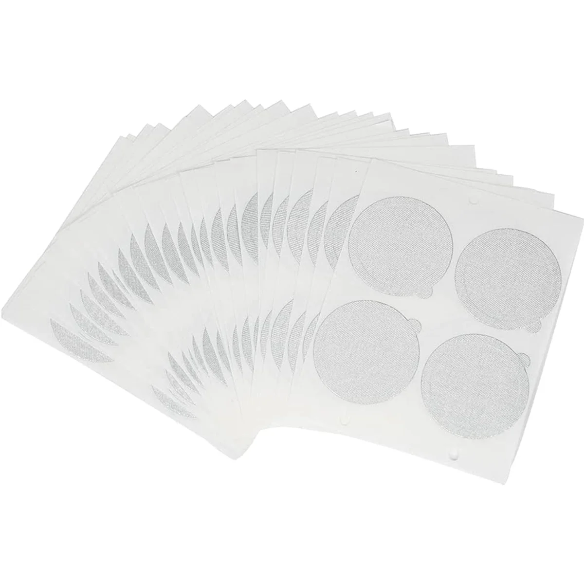 Hot sale 600Pcs Adhesive Aluminum Foil Lids Seals Stickers for Filling Disposable Empty Coffee Pod Reusable Cover 37mm