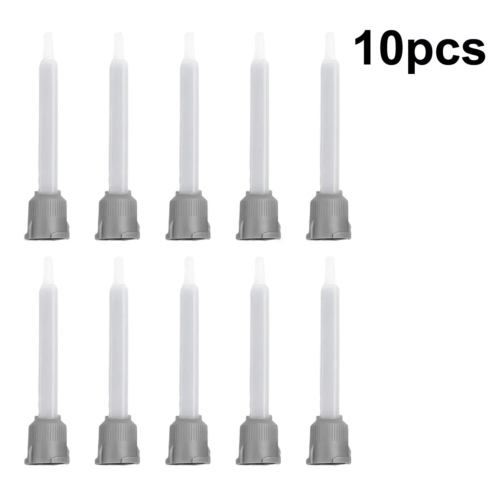 10PCS Static Mixer Nozzles Adhesive Mixing Tube Nozzle 1:1 For Pipe Current Adhesives Square Mixer Dual Cartridge Static Mixing