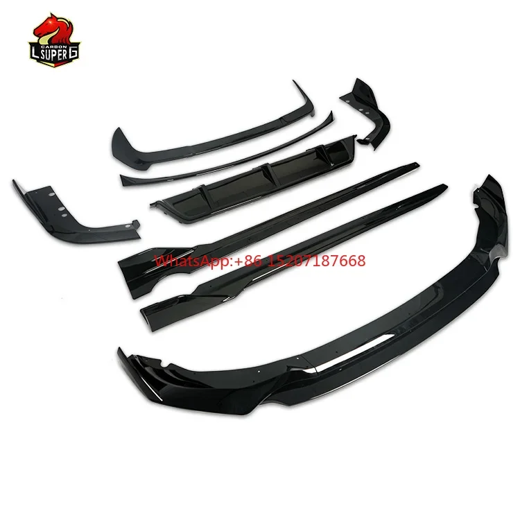 New Product Body kit For BMW X5 G05 2017-so far ABS Material Gloss Black Front Lip Rear Diffuser Side Skirts Rear Spoiler