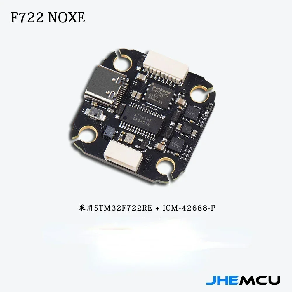 Kontroler lotu JHEMCU F722 NOXE z wbudowanym żyroskopem, barometrem, OSD, BlackBox 16MB, podwójnym BEC, 3-6S, 20X20mm do dronów RC FPV Freestyle