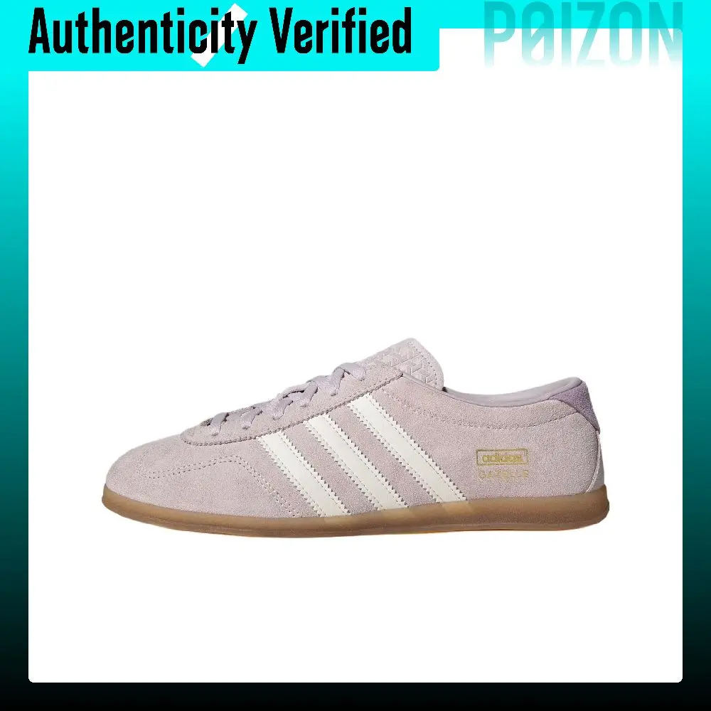 Adidas Originals Gazelle Low top Skateboard Shoes Women's Ice Crystal Purple IH6942