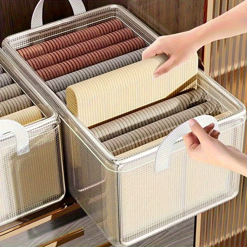 

1pc PVC Storage Box with Steel Frame and Lid Ideal for Clothes Books | Home Dorm and Living Space Organization Storage Organizer