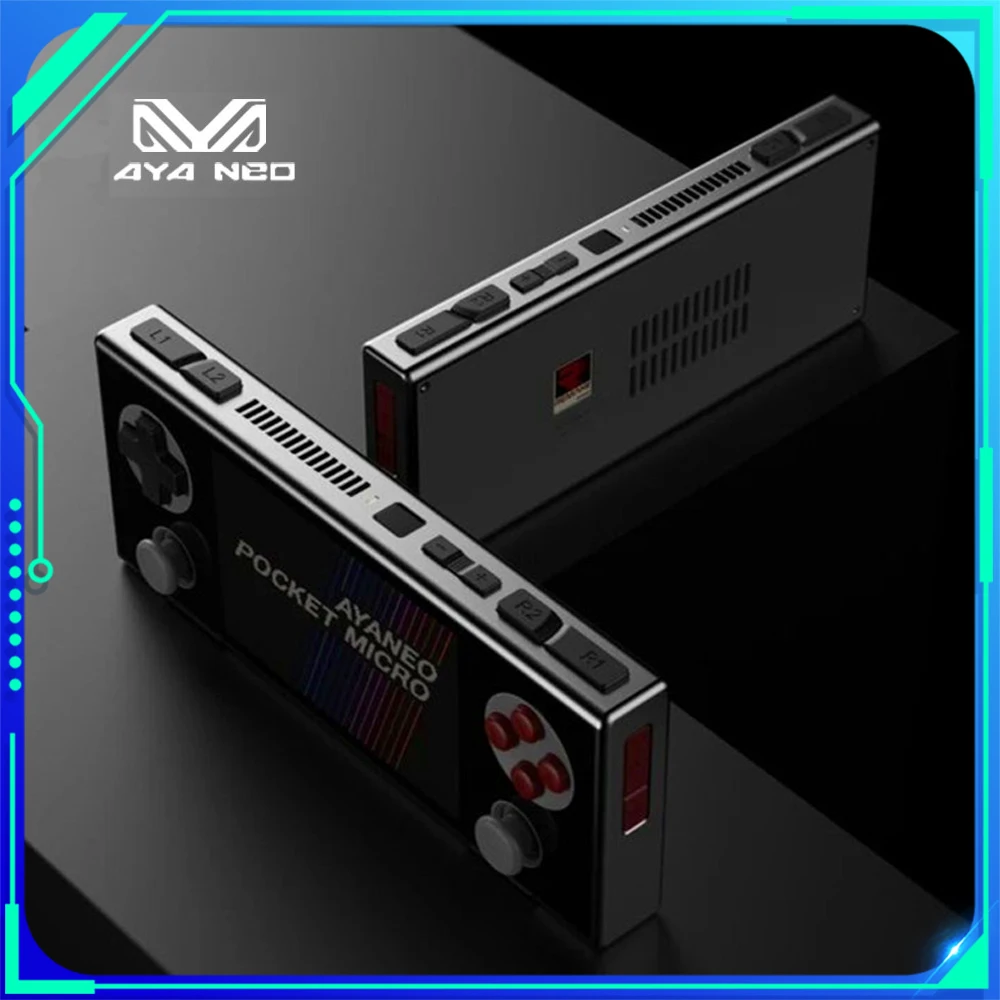 AYANEO Pocket MICRO Game Console 3.5Inch 960*640 IPS Resolution Screen Aluminum Alloy Frame Hall Rocker Handheld Game Consoles