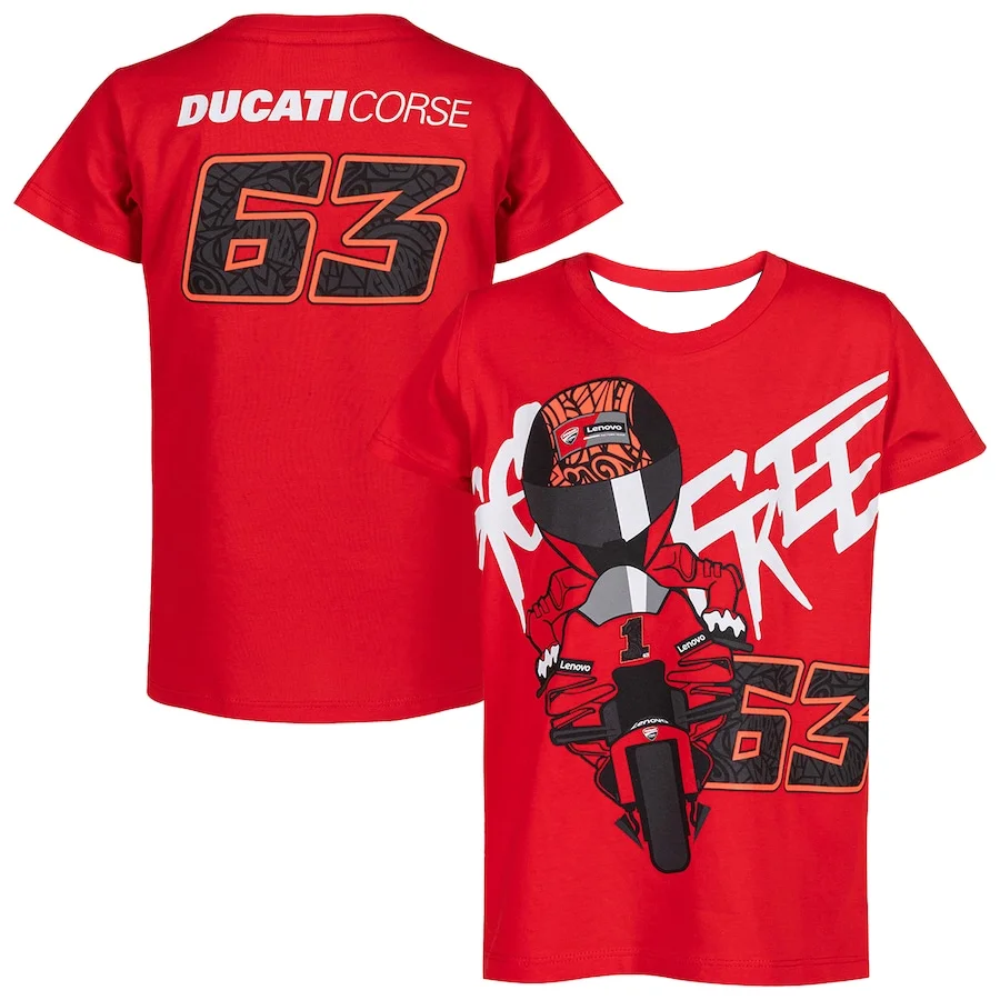 

2025 Summer Moto Racing F1 T Shirt Sport Training Tops Outdoor Sport Jersey T Shirt Quick Dry Breathable Francesco Bagnaia Tee