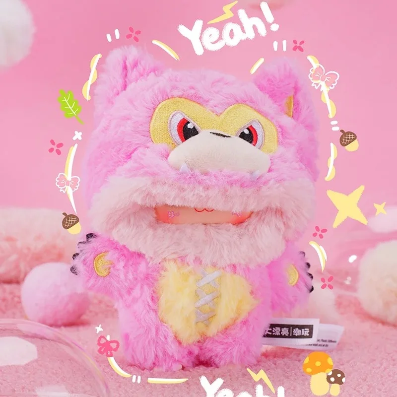 Presale 30 يوما حقيقية الطفل ثلاثة ارتداء الدب سلسلة الفينيل أفخم صندوق أعمى لعبة عصرية جمع هدايا عيد الميلاد اليدوية #3