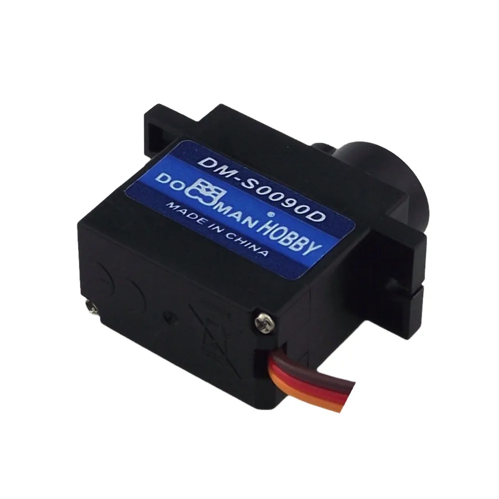 DORCRCMAN Micro 9g Servo DM-S0090D Carbon Brush Motor 180/270/360 Degrees Servo Suitable for Model Aircraft Robot Accessories