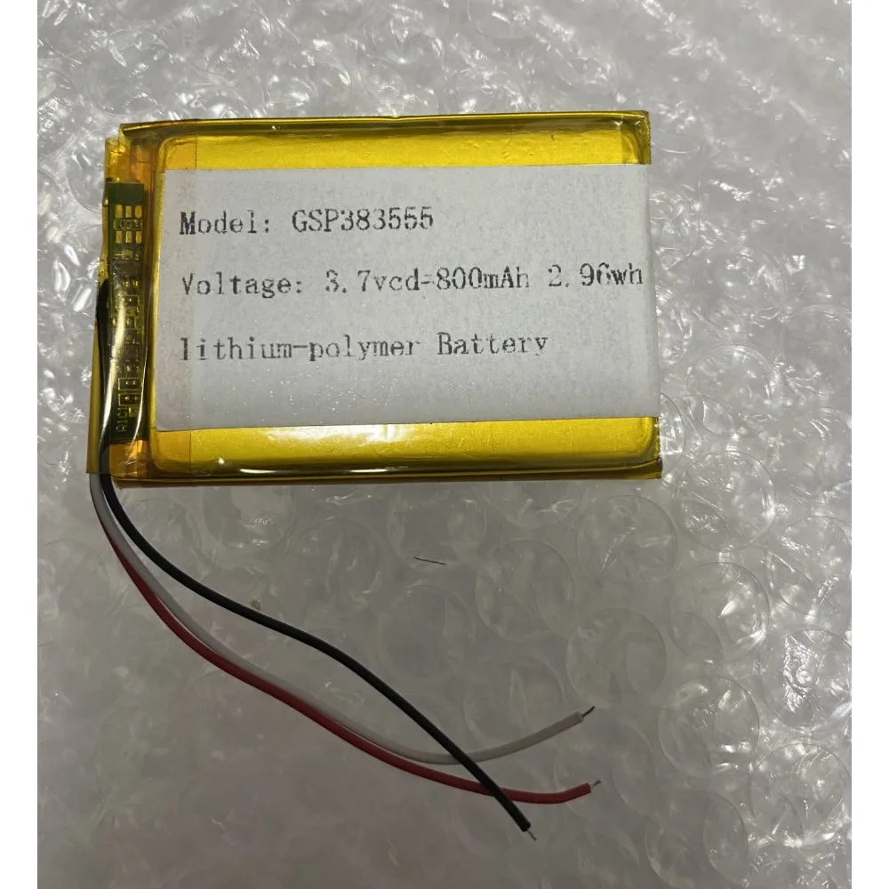

new 800mAh battery for JBL Clip 2 Clip 2 AN CLIP2BLKAM CS056US P04405201 GSP383555 Speaker Battery