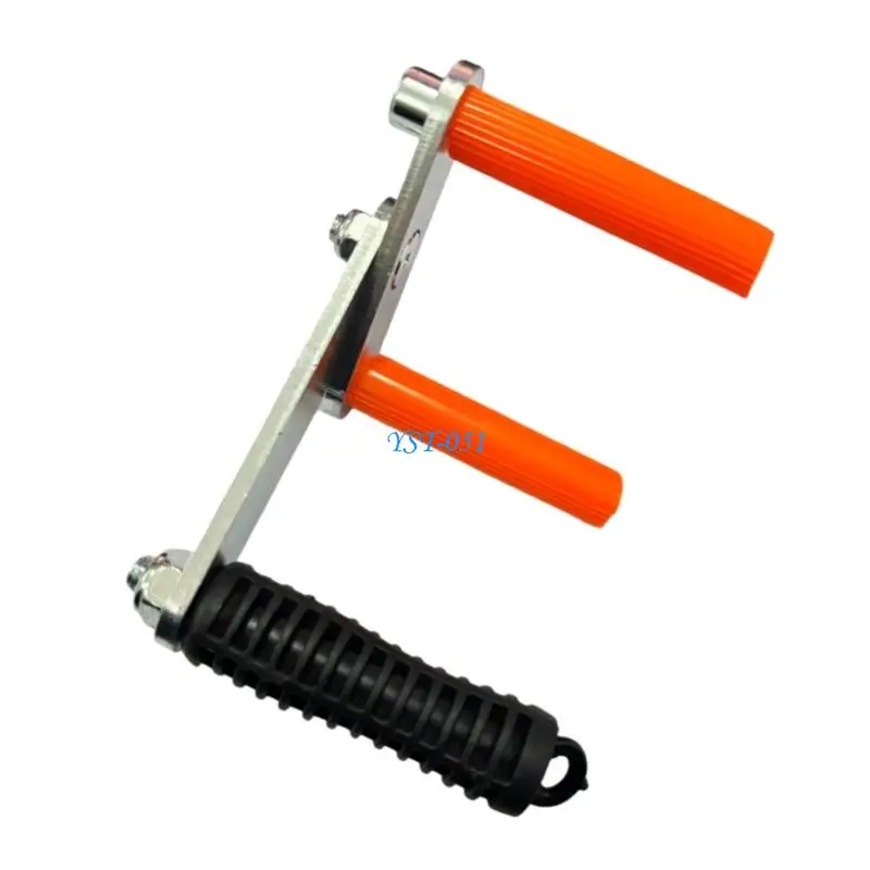 E15A Ergonomic Handheld Tool Gypsum Board Lifter Handle For Effortless Raising Of Heavy Objects In Different Locations
