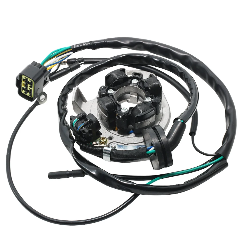 

Motorcycle Generator Stator Coil Comp For Honda CR125 CR125R CR125R2 CR125R3 CR125R4 31100-KZ4-L21 31100-KZ4-L31 31100-KSR-A01