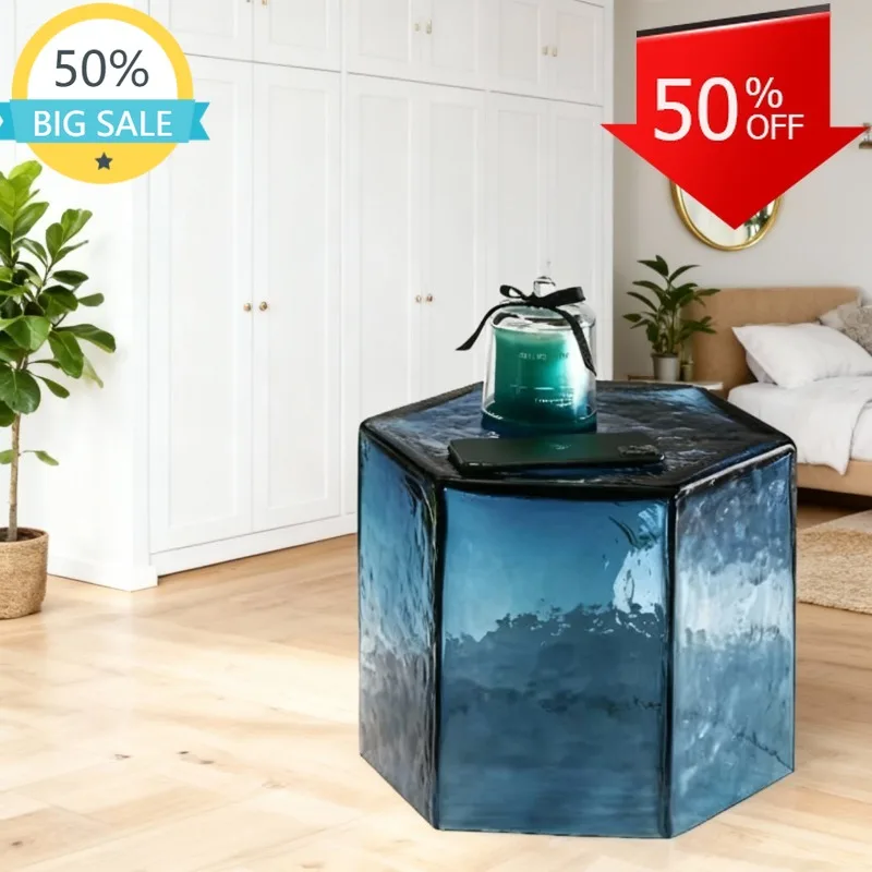Modern Living Room Coffee Table Nordic Transparent Colourful Balcony Interior Coffee Table Aesthetic Creative Room Decorations