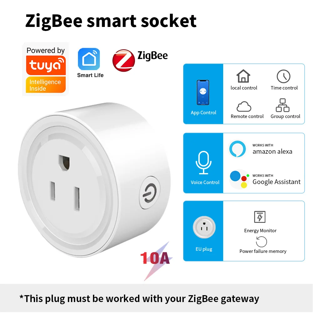 Aqara Smart Wall Socket Zigbee Wifi Remotel Control Wireless Switch Work For Smart Home Kits For Xiaomi Mijia Smart Homekit APP