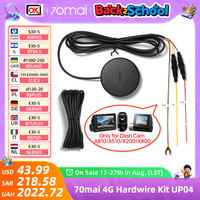 70mai 4G Hardwire Kit UP04 ONLY for T800,X800 Car Dvr A510, 4K A810 and X200 Dash Camera for Live Streaming 4G Parking Monitor