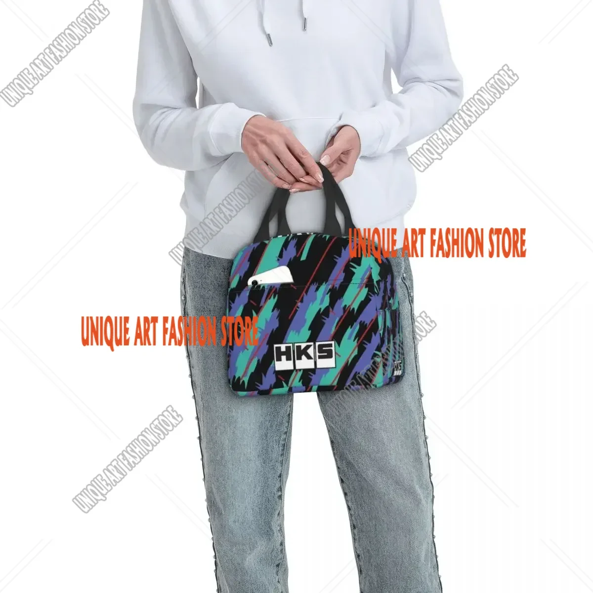 HKS Advan JDM معزول أكياس الغداء مقاوم للماء أكياس نزهة الحرارية برودة علب الاغذية حقيبة الغداء للمرأة العمل الأطفال المدرسة