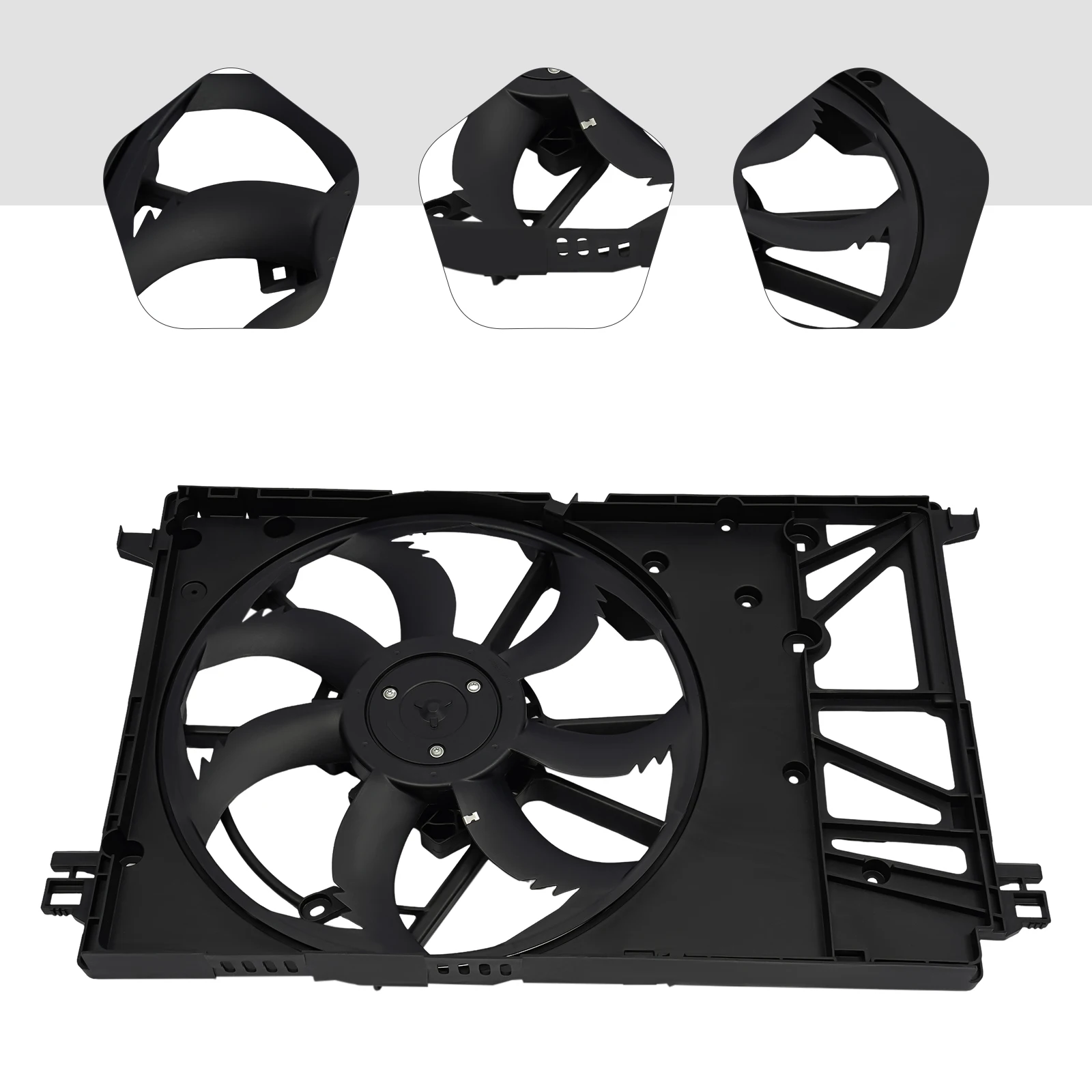 Engine Condensers Radiators Cooling Fan Assembly 1636025010 For 2018-2020 Toyota Camry 2.5L