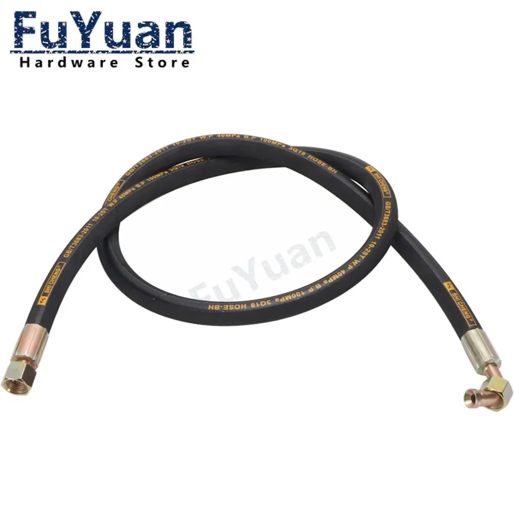 Imagem -02 - Personalizado Tubulação o Conjunto de Mangueira Hidráulica Tubo de Borracha Trançado Fio de Aço Tubulação Resistente de Alta Temperatura de Alta Pressã