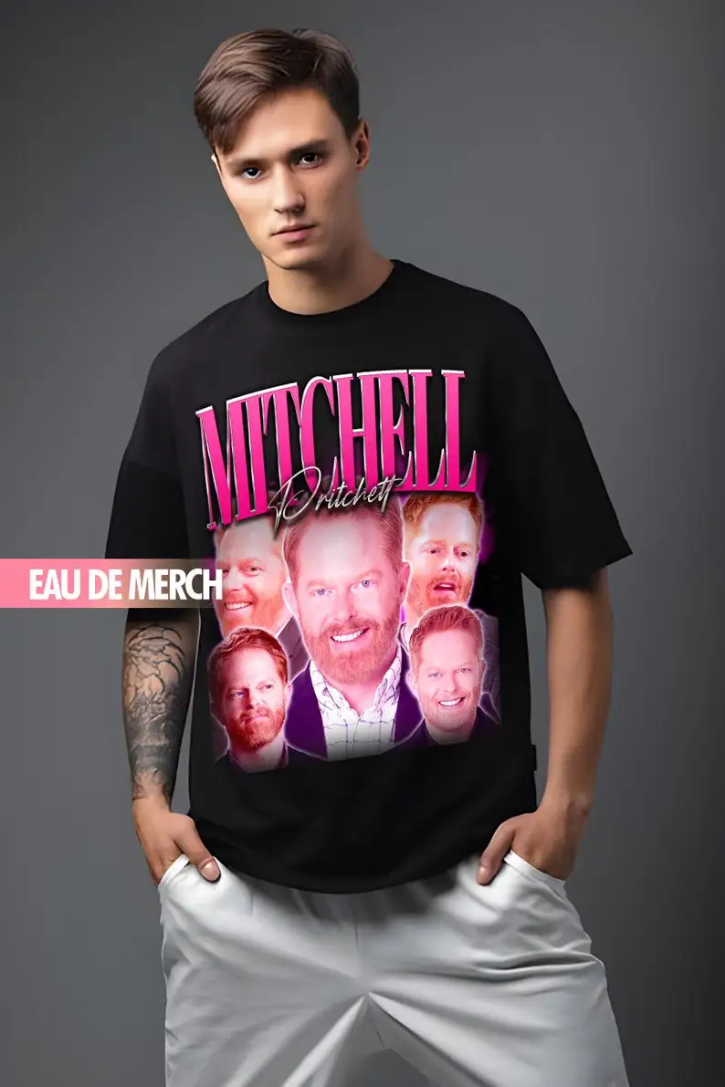 MITCHELL PRITCHETT TEES / Mitchell Pritchett Camisa de regalo vintage / Mitchell Pritchett Camiseta de los años 90 Divertida