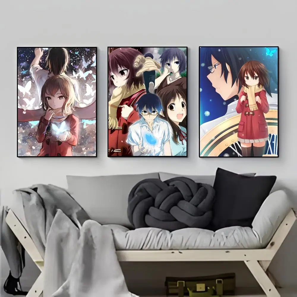 Suspenseful Emotional Time-Travel E-Erased Poster Elegant Indoor Artwork Design & Contemporary Home Decor