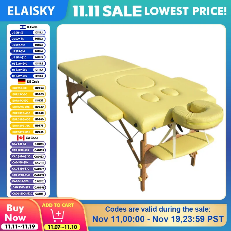 

Деревянная складная массажная кровать, портативная физиотерапевтическая кровать, устройство для здравоохранения, подходит для механической складной косметической кровати, домашнего использования
