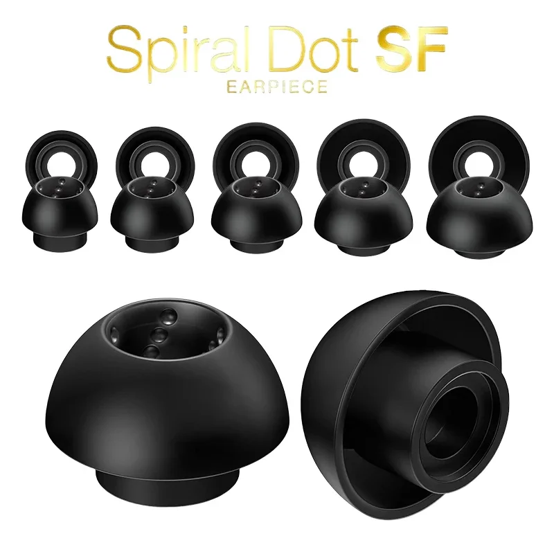 JVC FX11 JVC Spiral Dot Eartips JVC EP FX11 Inear Ear Tips Sennheiser Eartips Silicone Tips Earbuds Earphones Silicone Caps view 6