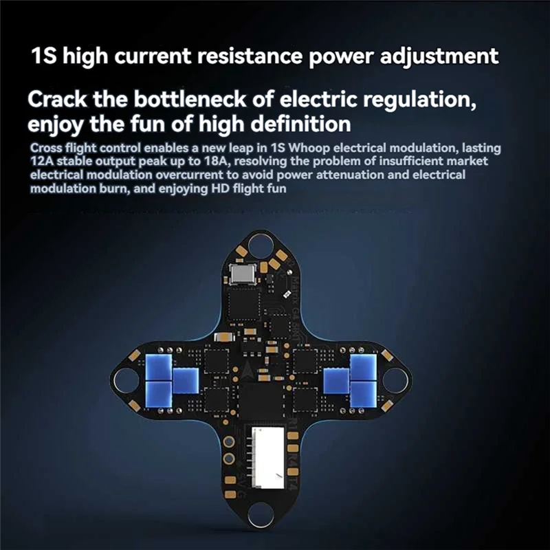 

A33T-Matrix 1S HD Brushless Flight Controller 3-IN-1 With12a ESC ELRS 2.4G Receive Fordji O4 1S HD Whoops Drones