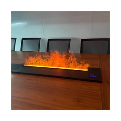 500-2500mm High Quality New Design Led Light 3d Water Steam Fireplace