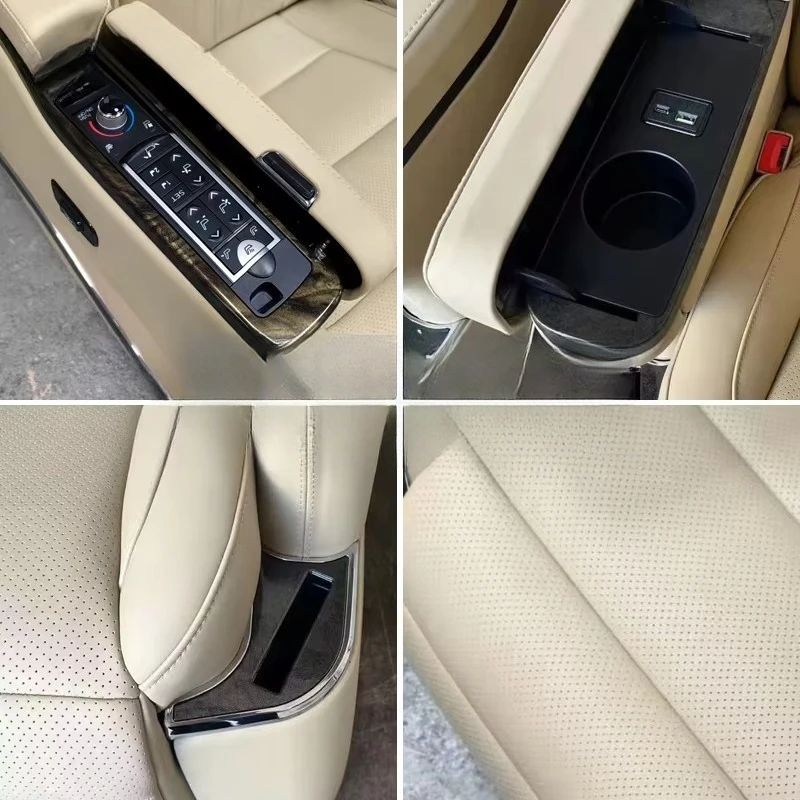 Luxury Seat Conversion for  Alphard & Similar MPVs - Premium Leather Seats with Heated/Ventilated & Power Adjustment
