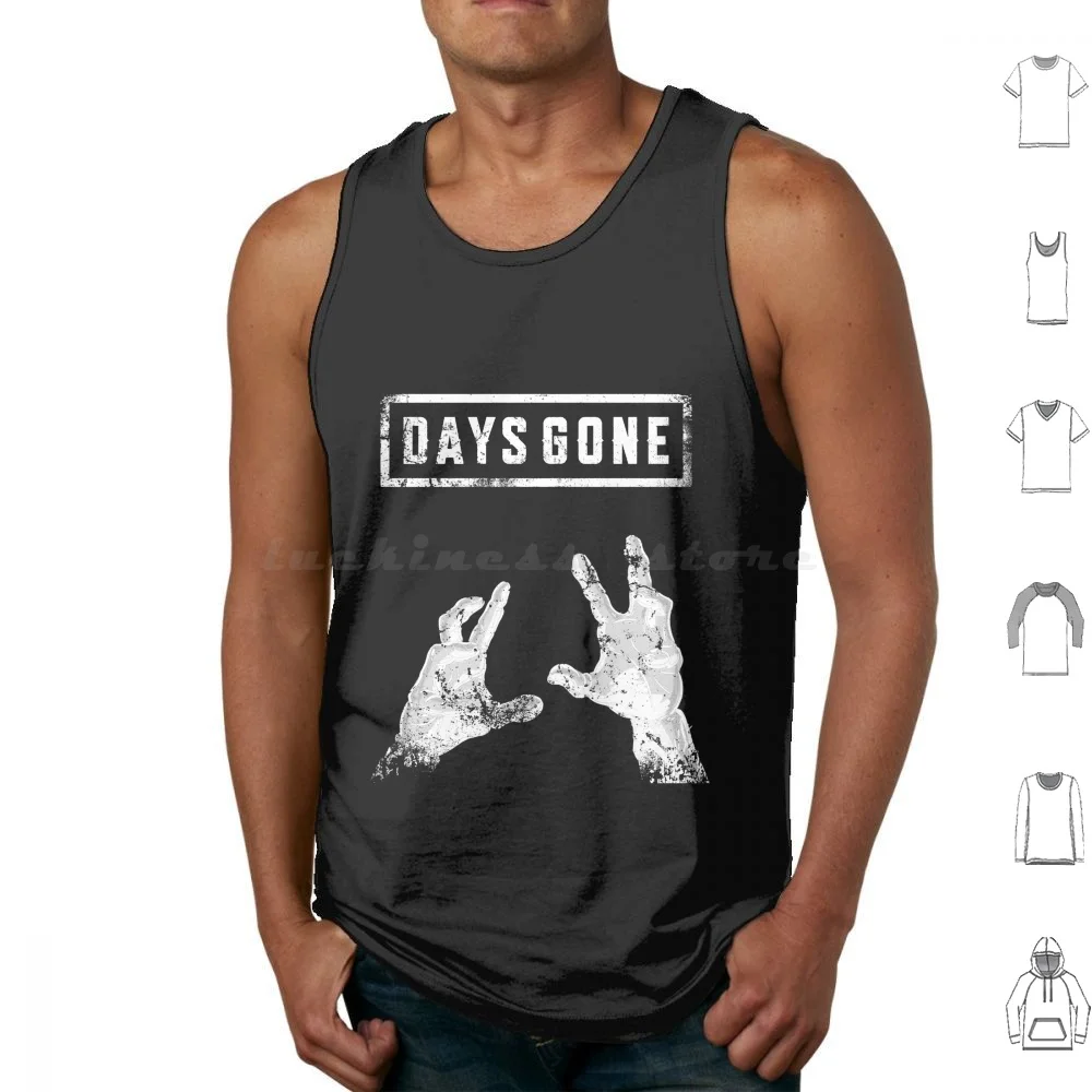 Days Gone Zombie Hands Tank Tops Vest Sleeveless Days Gone Daysgone Zombies Gamer Games Zeds Deacon