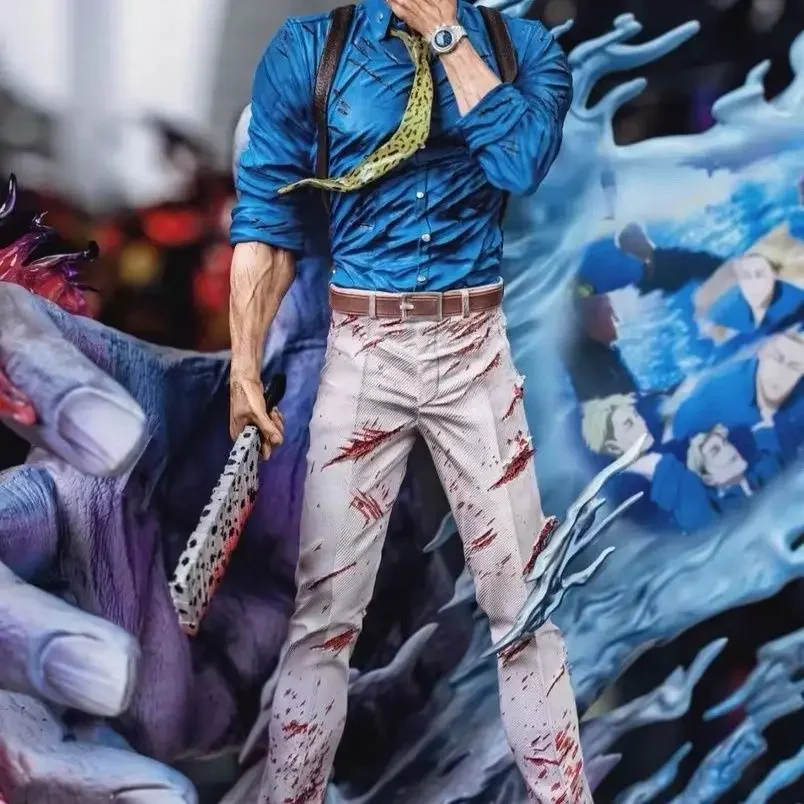 32CM Nieuwe Nanami Kento Figuur Jujutsu Kaisen Anime Figuren Pvc Standbeeld Kamer desktop decoratie Collection Model Speelgoed Halloween gift