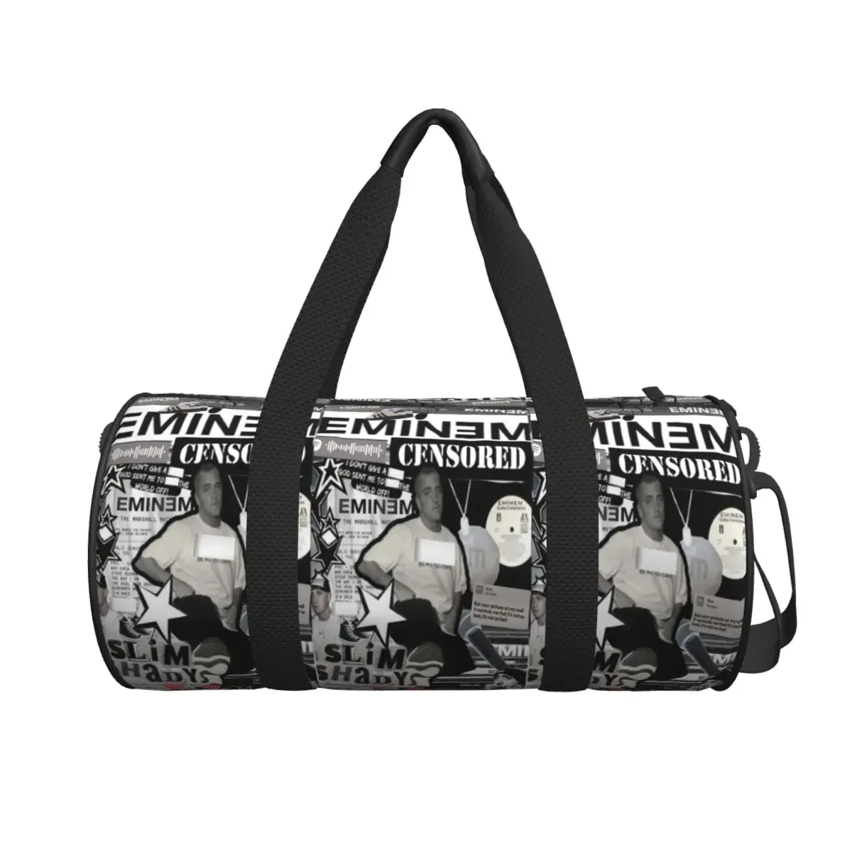 

Большая спортивная сумка Eminem Duffle Водонепроницаемая дорожная сумка Duffle Сумки Сумка для фитнеса