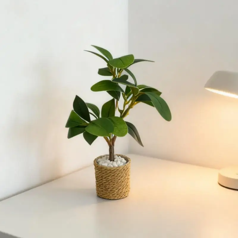 

1/6 Dollhouse Simulation Green Plant Potted Plants Model Dollhouse Home Scene Decoration Micro Landscape Garden Plant Ornaments