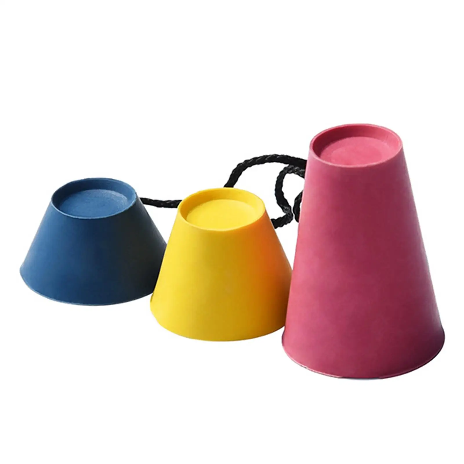Multicolor Winter Golf Tees Durable Training Simulator Tees Three Size Ball Holders for Golf Practice Home Outdoor Use