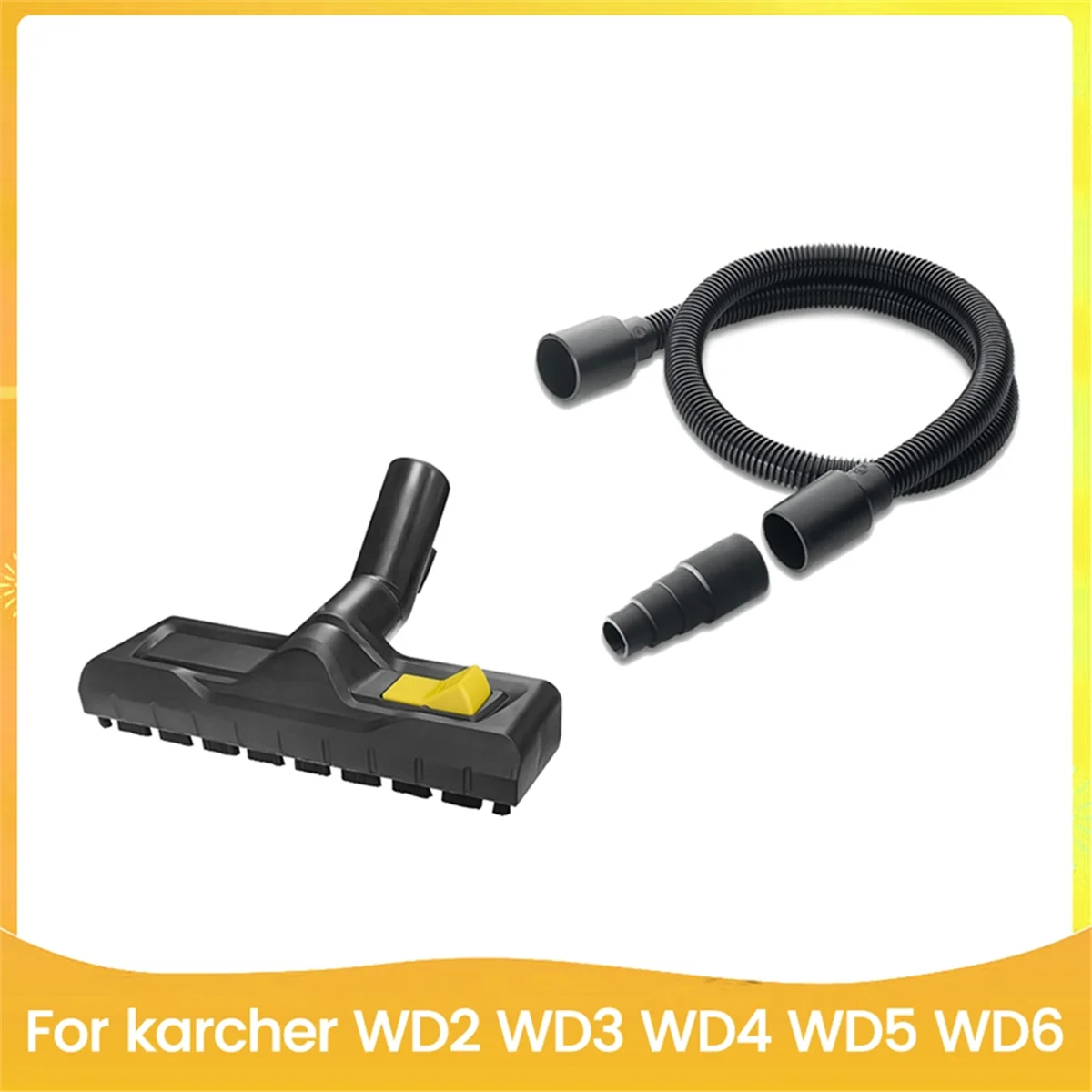

B64BSuction насадка, гибкий всасывающий шланг, замена для Karcher WD2 WD3 WD4 WD5 WD6, аксессуары для пылесоса