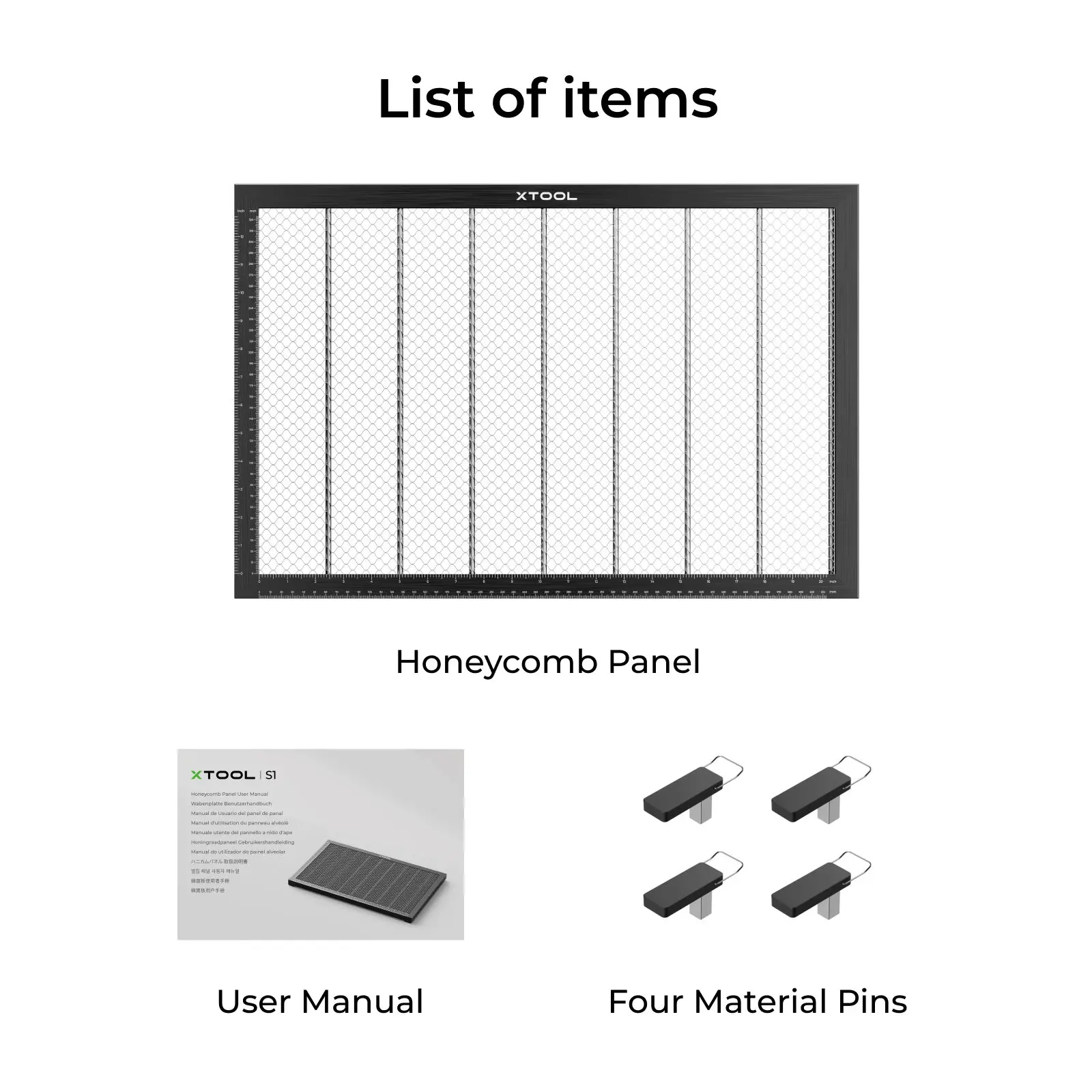 xTool Honeycomb Working Table For xTool S1 Enclosed Diode Laser Cutter Laser Engravers