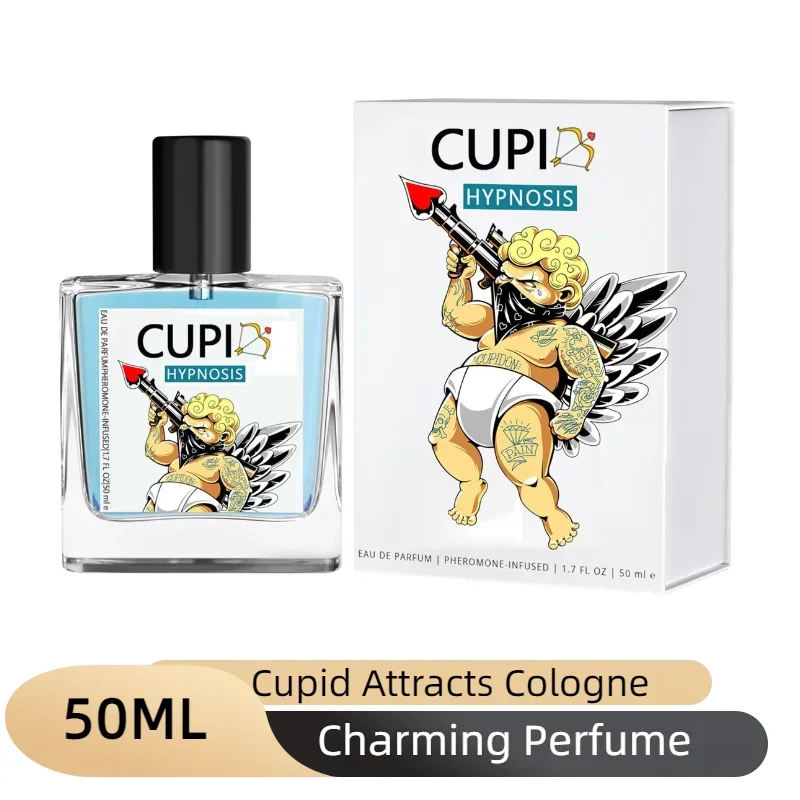

50ML Men's Cupid Hypnotic Charm Pheromone Perfume Long-Lasting Women's Attraction Cologne for Flirting And Dating