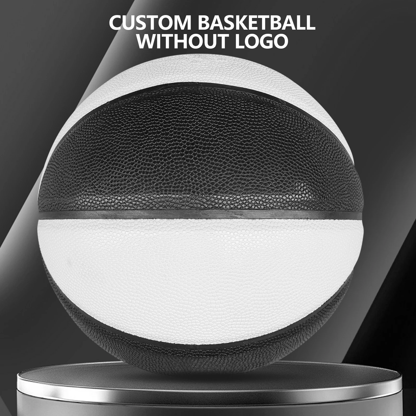 No-Logo Basketball Official Size 6/7 Indoor&Outdoor Non-slip Composite Soft Leather Wear Resistant Training Ball For Men Women