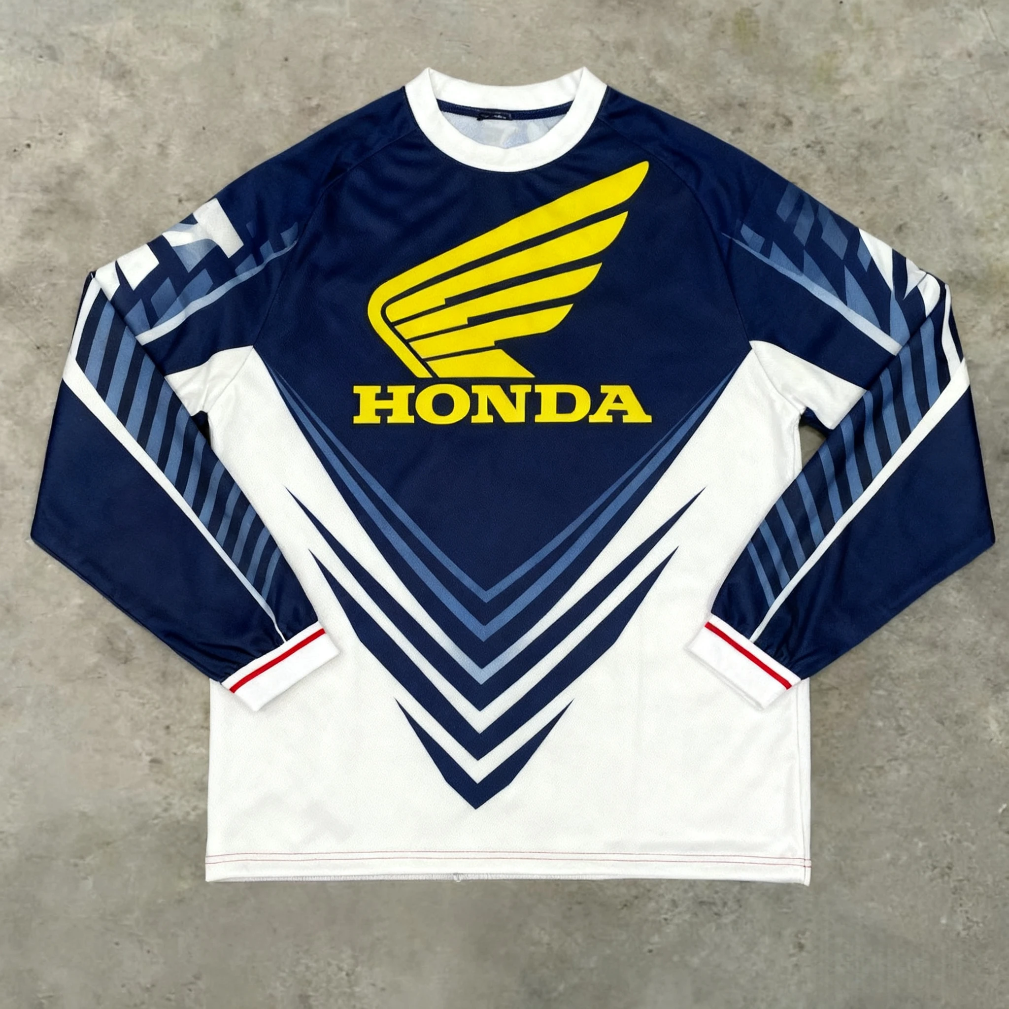 

Long Sleeve Honda Motorcycle Jersey For Racing And Riding T-Shirt Quick Dry Breathable Gear Off Road Dirt Bike Mountain Adventur