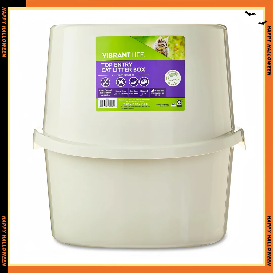 Top Entry Cat Litte… - image