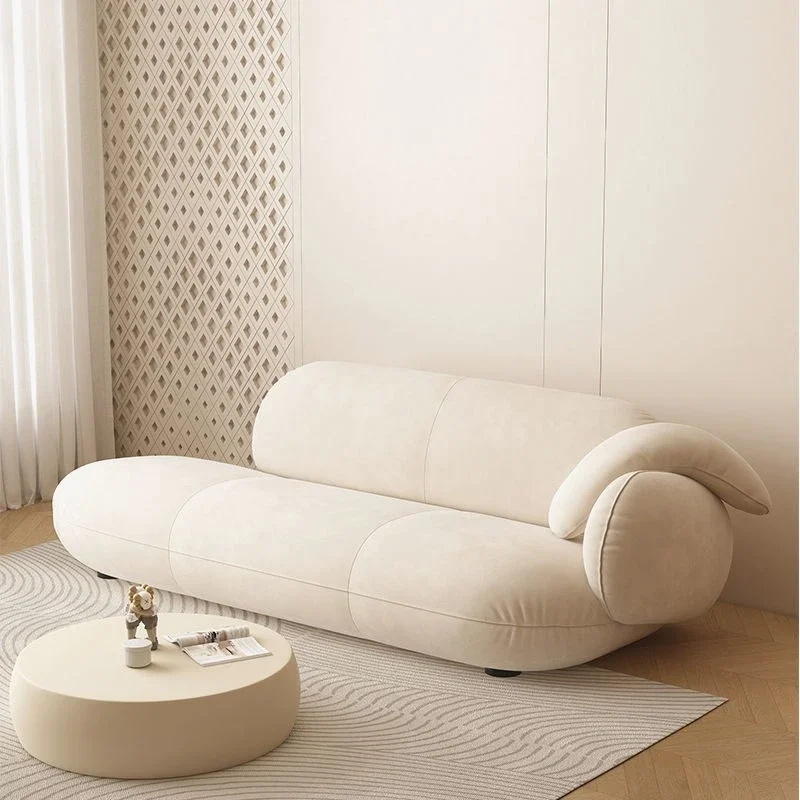 

Белые уникальные стулья для гостиной, скандинавский роскошный дизайн, балконный трон, длинные стулья для макияжа, экономия места, мебель для гостиной