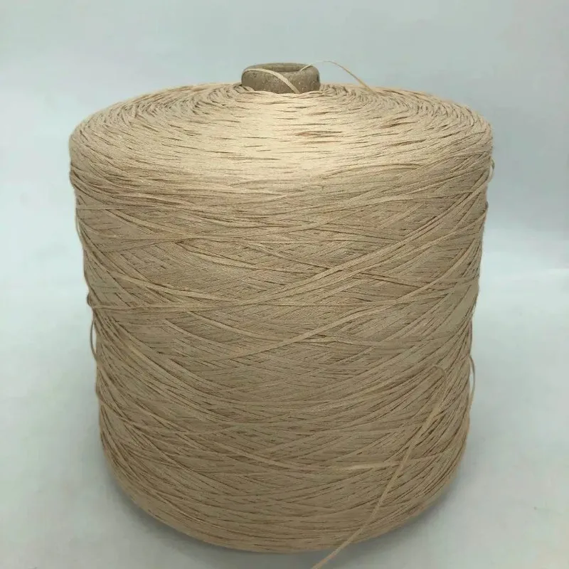 250g/Roll Ultra Fine Natural Raffia Thread Cotton Woven Grass Knitted Summer Straw Hat Bag Material Hook Line DIY Handmade