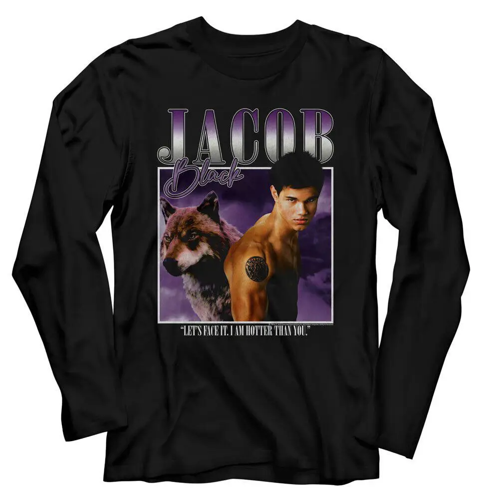 Men's Twilight Twilight Two Images Jacob Long Sleeve X-Large Black