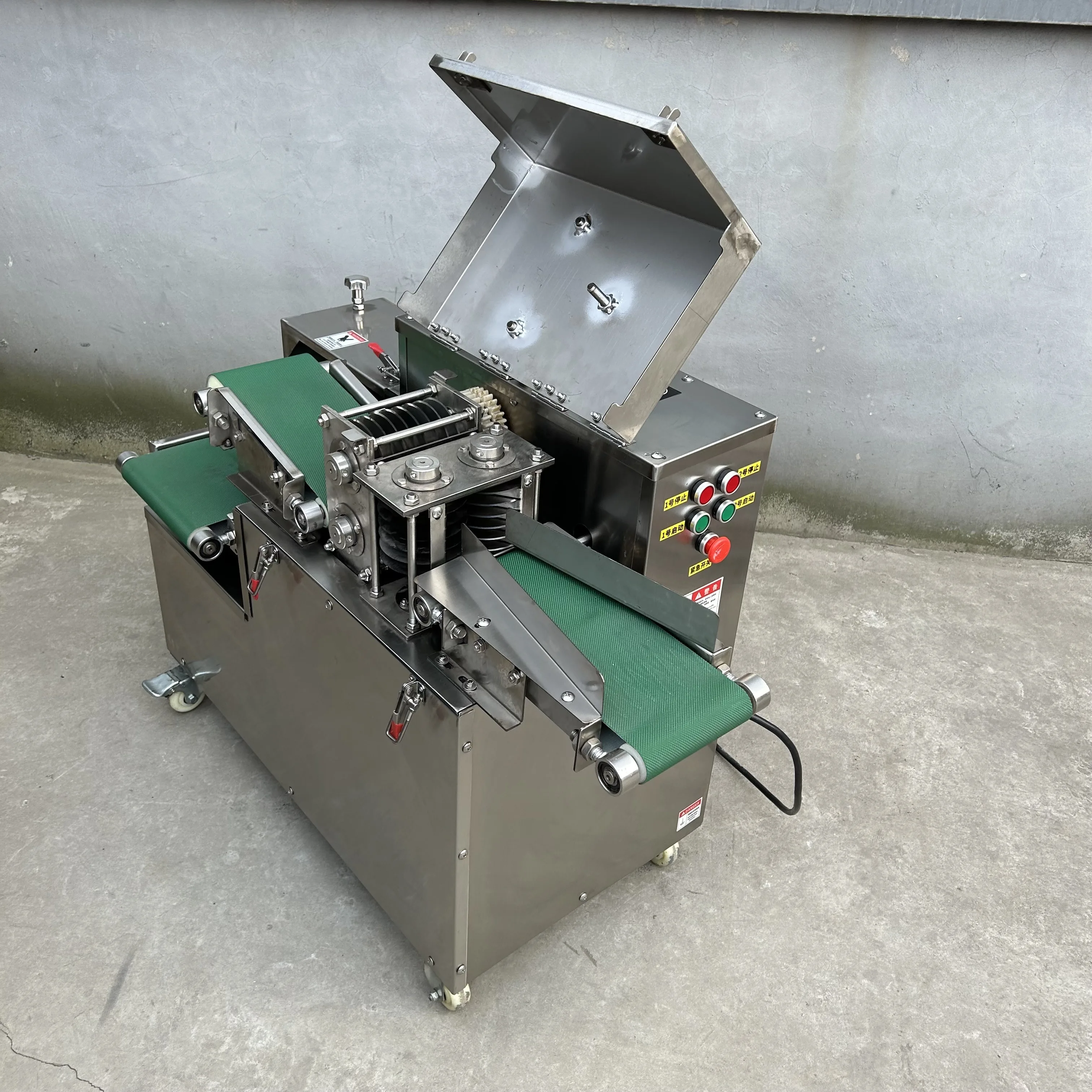 Electric Dicer Vegetable Meat Carrot Diced Fruit Potato Cutting Machine Onion Ring granules commercial artifact food trucks