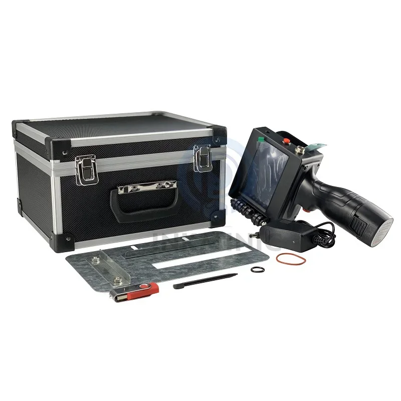 Chinese Factory 12.7mm 25.4mm One Inch Handheld Inkjet Printer Code Printing Machine for Cardboard Carton Box Date Code Printing