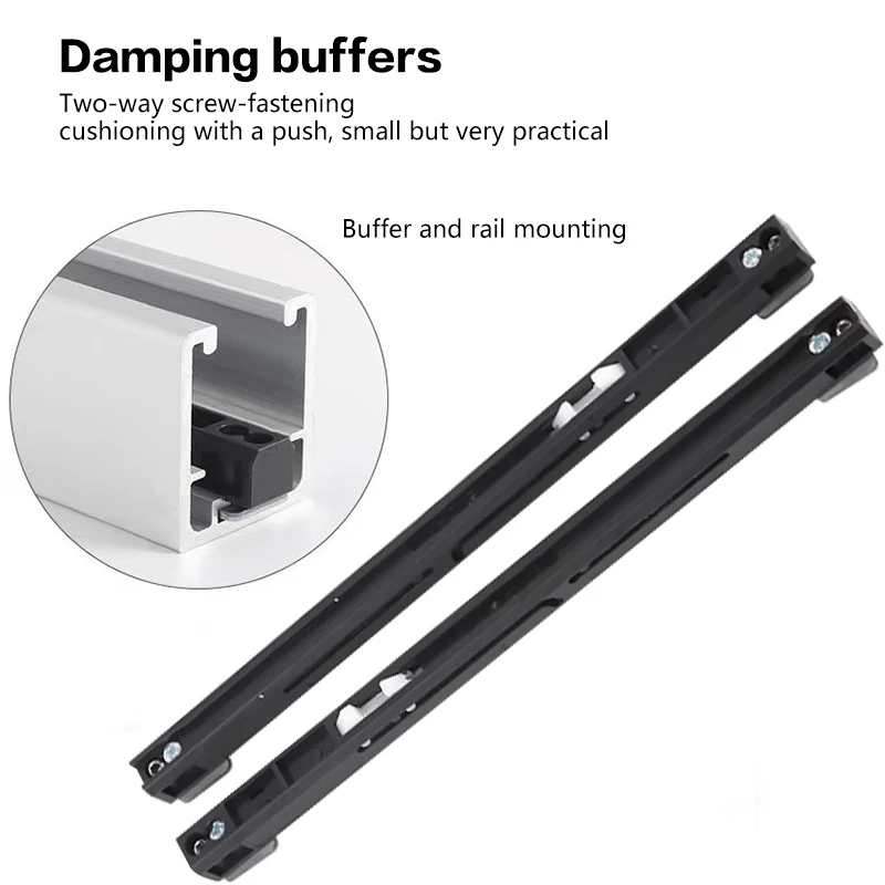 Lower Rail Large Wardrobe Folding Door Rail Door Cloakroom Sliding Sliding Door Crane Sliding Half-Fold Hardware Accessories