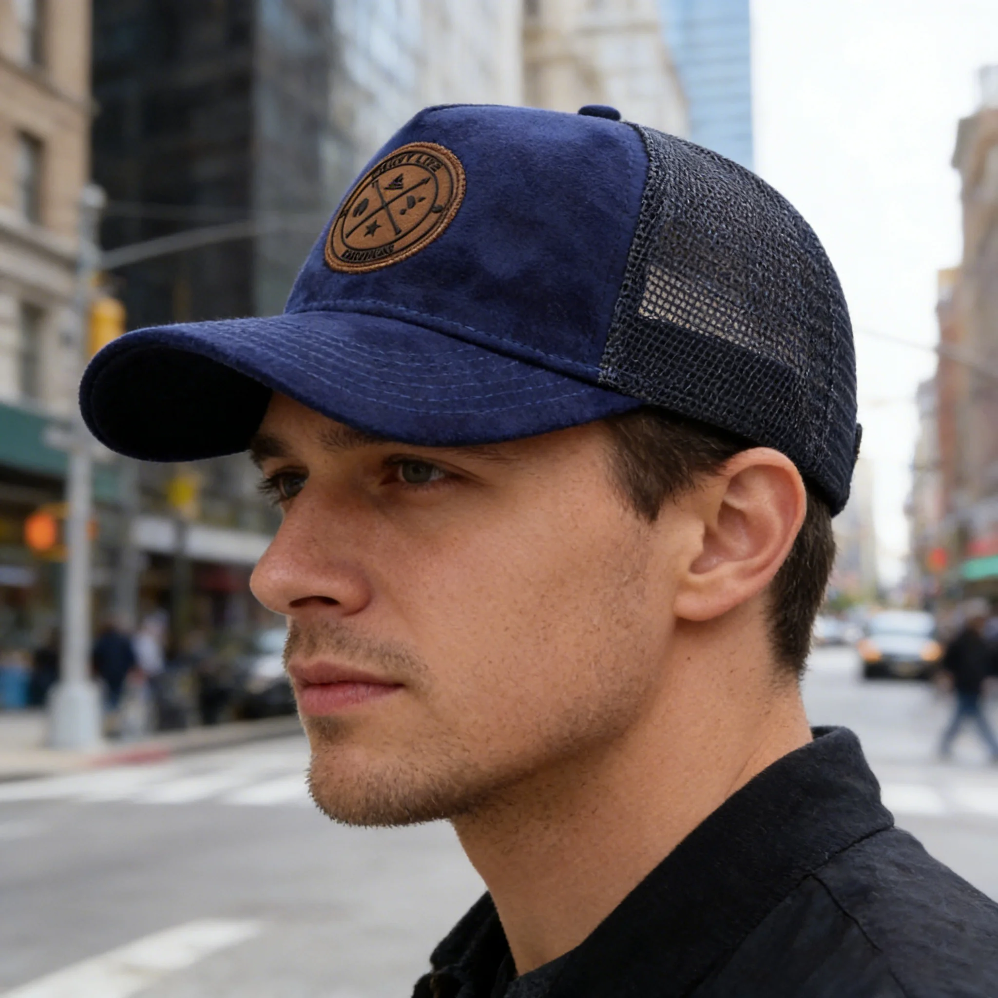 

Summer Mesh Baseball Cap Women Men Letter Patch Snapback Hat Casual Breathable Unisex Street Hip Hop Trucker Caps