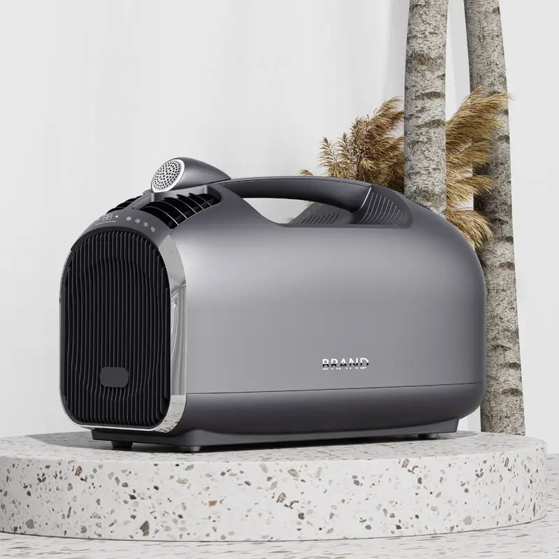 2024 New 1 HP Portable Mobile Air Conditioner Small Outdoor Air Conditioner with Heating and Cooling Non-Draining for Cars