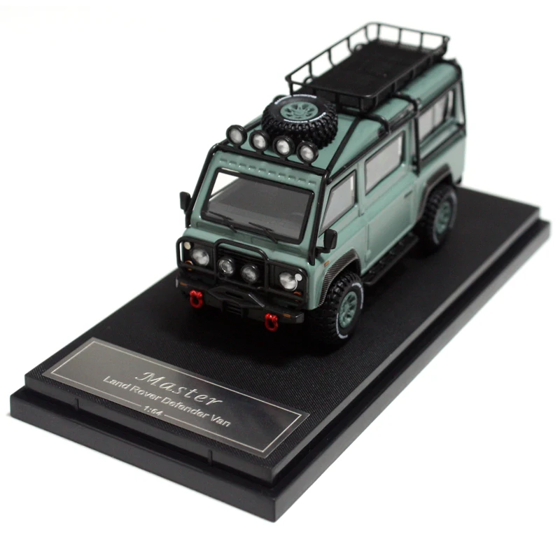 

Diecast Alloy 1:64 Scale Land Rover Defender VAN Cars Model Adult Toy Classics Collection Ornament Souvenir Gifts Static Display